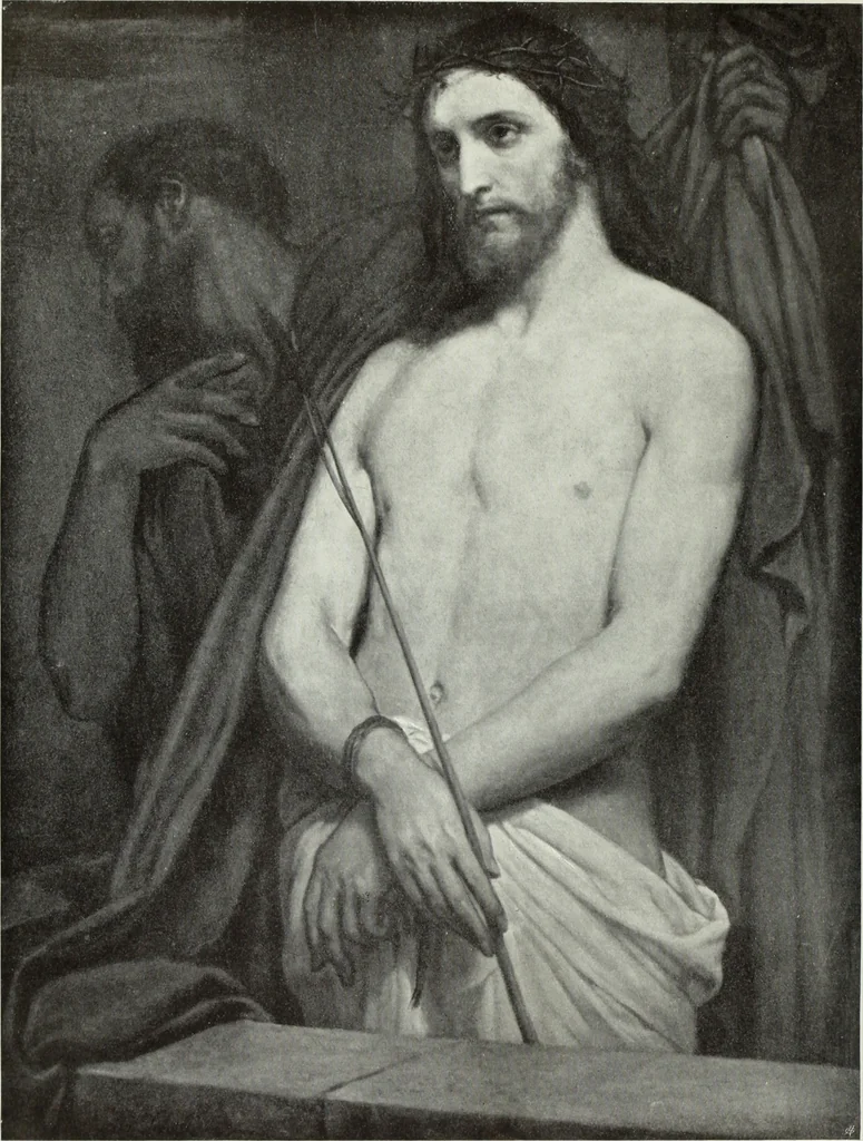 An illustration from The Gospels in art; the life of Christ, by great painters from Fra Angelico to Holman Hunt;, 1904, leaf 249