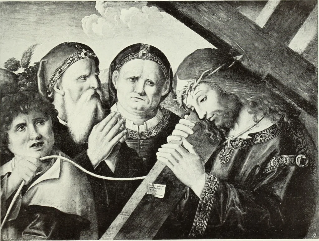 An illustration from The Gospels in art; the life of Christ, by great painters from Fra Angelico to Holman Hunt;, 1904, leaf 254