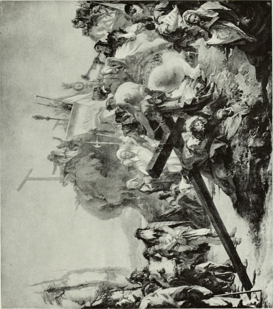 An illustration from The Gospels in art; the life of Christ, by great painters from Fra Angelico to Holman Hunt;, 1904, leaf 256