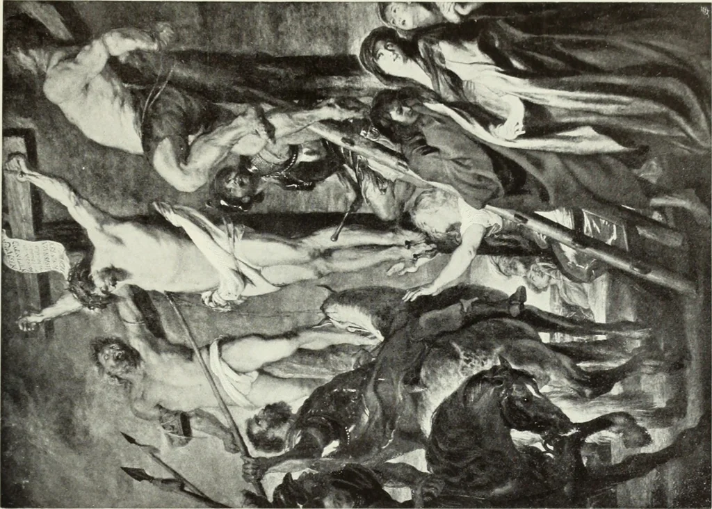 An illustration from The Gospels in art; the life of Christ, by great painters from Fra Angelico to Holman Hunt;, 1904, leaf 260