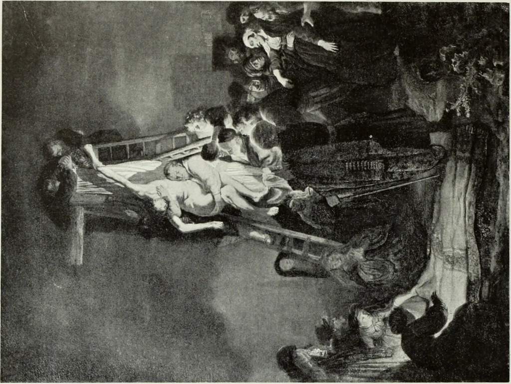 An illustration from The Gospels in art; the life of Christ, by great painters from Fra Angelico to Holman Hunt;, 1904, leaf 263