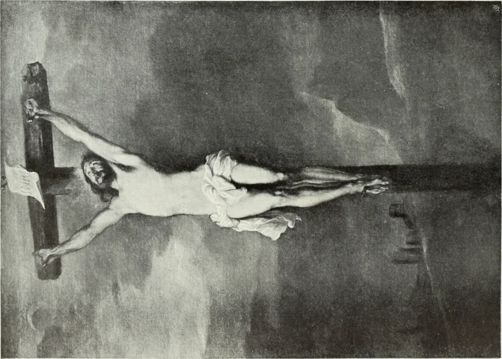 An illustration from The Gospels in art; the life of Christ, by great painters from Fra Angelico to Holman Hunt;, 1904, leaf 263