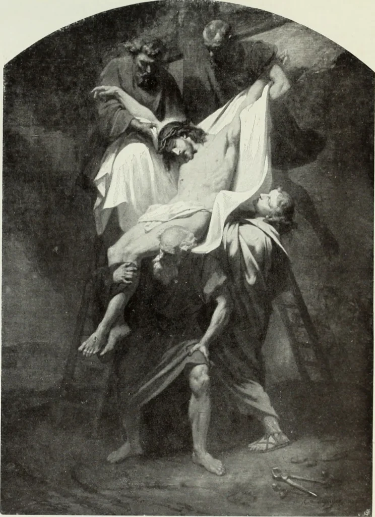 An illustration from The Gospels in art; the life of Christ, by great painters from Fra Angelico to Holman Hunt;, 1904, leaf 264