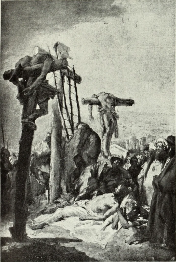 An illustration from The Gospels in art; the life of Christ, by great painters from Fra Angelico to Holman Hunt;, 1904, leaf 264