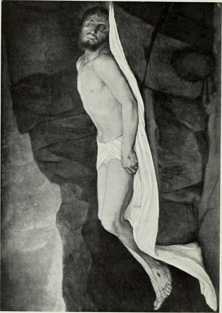 An illustration from The Gospels in art; the life of Christ, by great painters from Fra Angelico to Holman Hunt;, 1904, leaf 267