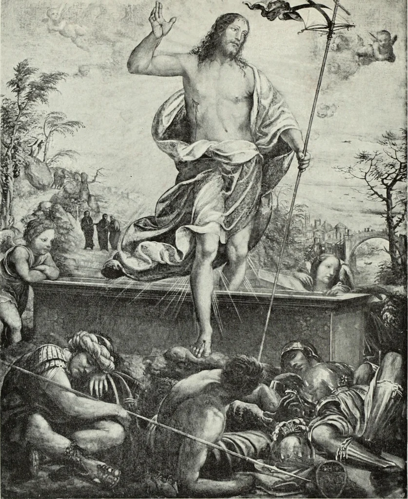 An illustration from The Gospels in art; the life of Christ, by great painters from Fra Angelico to Holman Hunt;, 1904, leaf 271