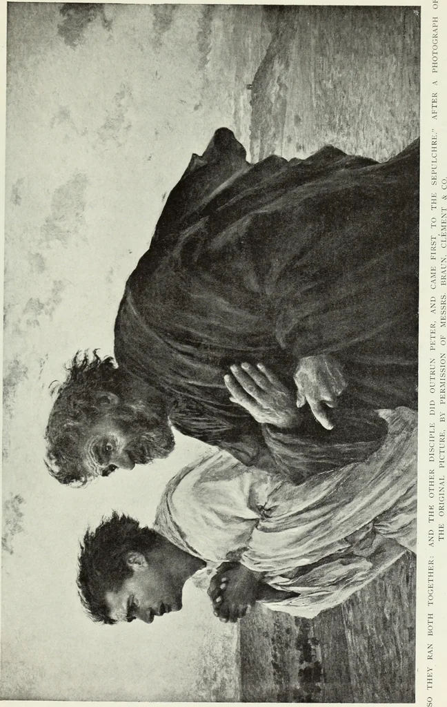 An illustration from The Gospels in art; the life of Christ, by great painters from Fra Angelico to Holman Hunt;, 1904, leaf 274