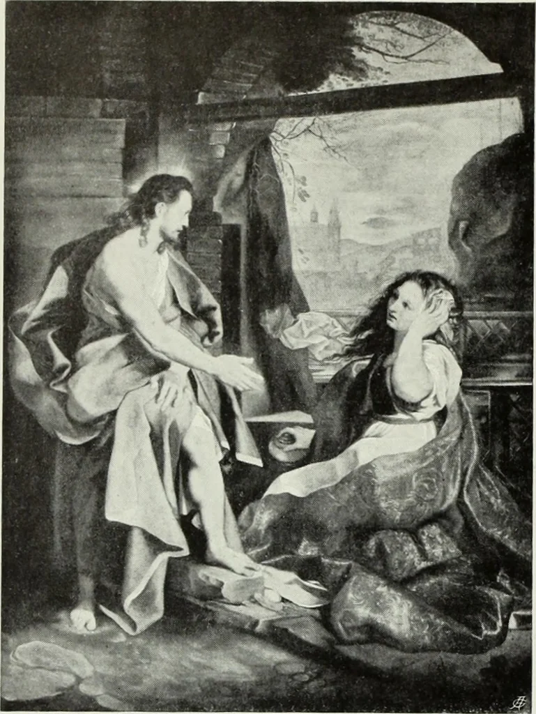 An illustration from The Gospels in art; the life of Christ, by great painters from Fra Angelico to Holman Hunt;, 1904, leaf 275