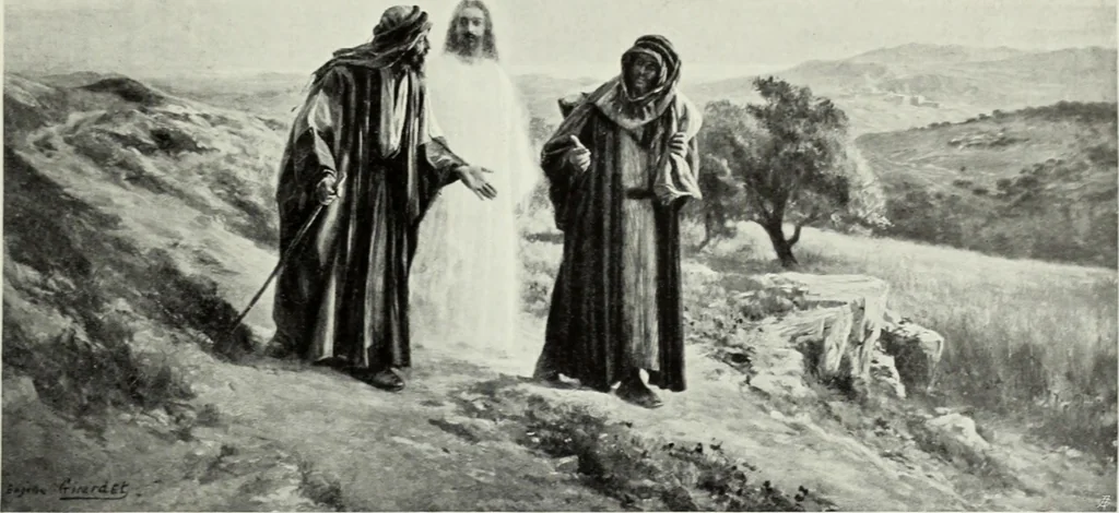 An illustration from The Gospels in art; the life of Christ, by great painters from Fra Angelico to Holman Hunt;, 1904, leaf 276