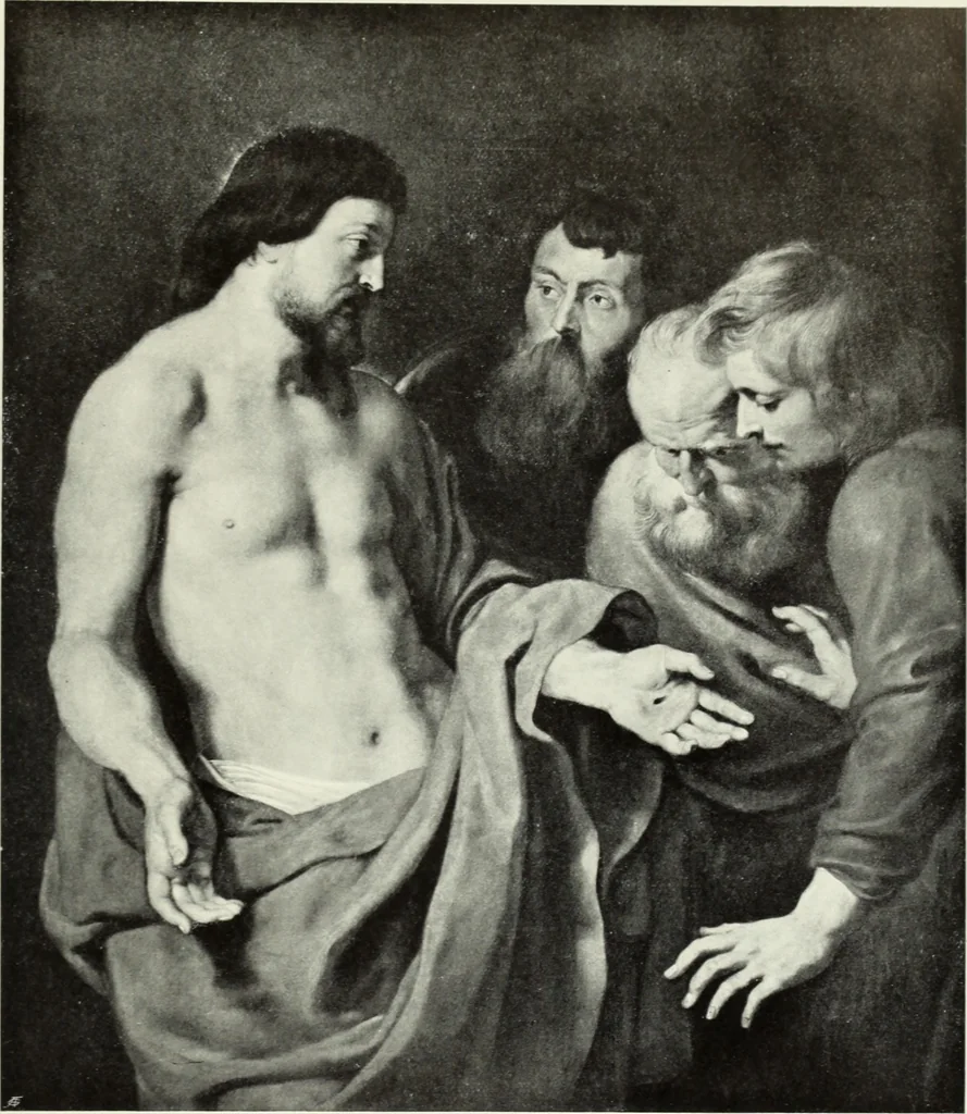 An illustration from The Gospels in art; the life of Christ, by great painters from Fra Angelico to Holman Hunt;, 1904, leaf 280