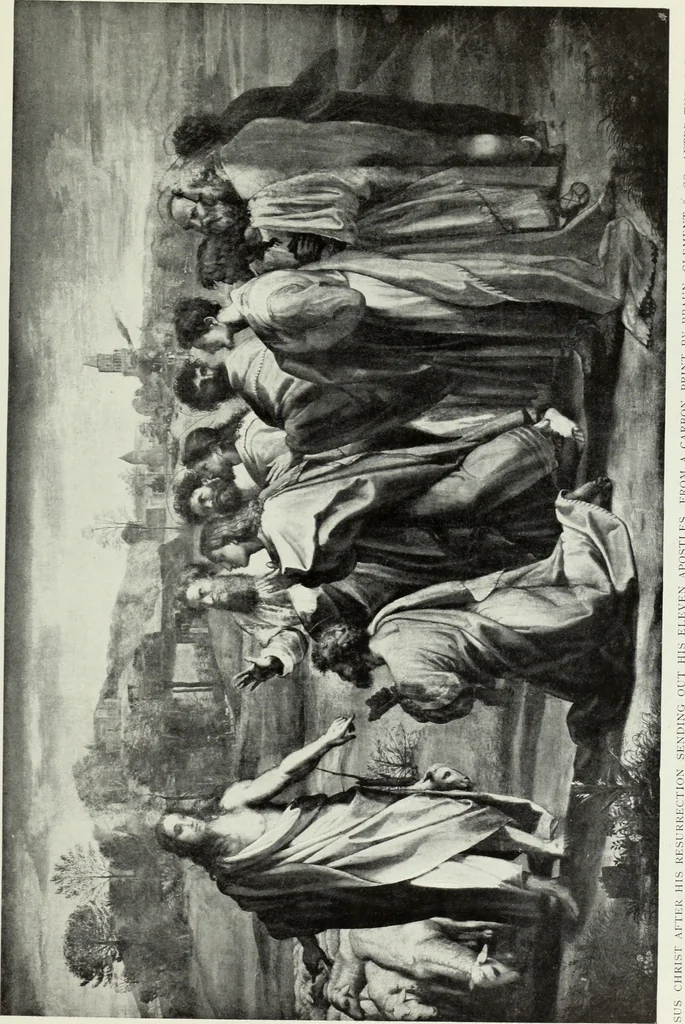 An illustration from The Gospels in art; the life of Christ, by great painters from Fra Angelico to Holman Hunt;, 1904, leaf 282