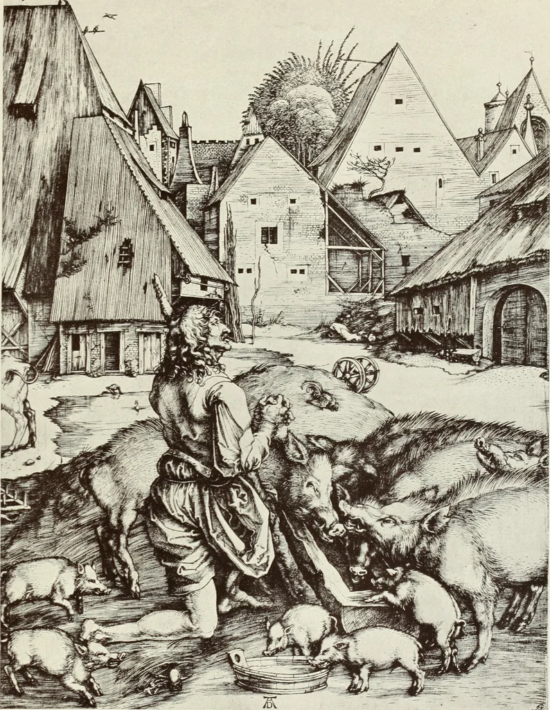 An illustration from The Gospels in art; the life of Christ, by great painters from Fra Angelico to Holman Hunt;, 1904, leaf 32