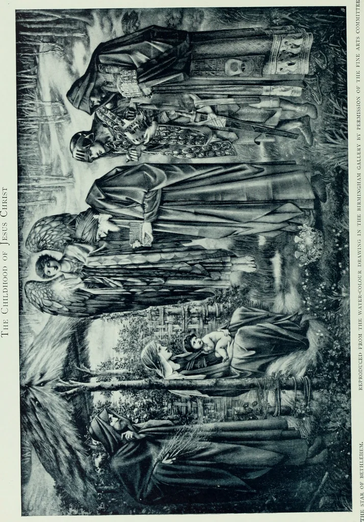 An illustration from The Gospels in art; the life of Christ, by great painters from Fra Angelico to Holman Hunt;, 1904, leaf 51