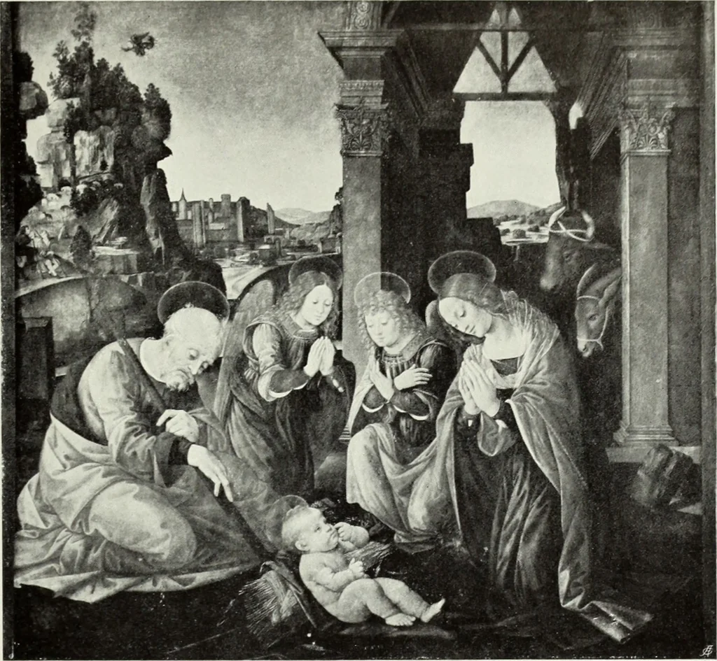 An illustration from The Gospels in art; the life of Christ, by great painters from Fra Angelico to Holman Hunt;, 1904, leaf 58
