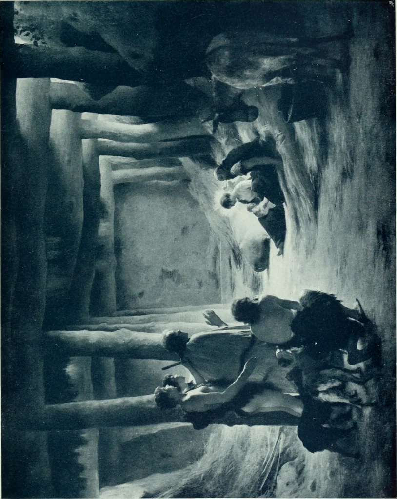An illustration from The Gospels in art; the life of Christ, by great painters from Fra Angelico to Holman Hunt;, 1904, leaf 64