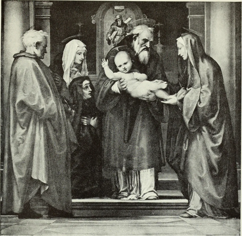An illustration from The Gospels in art; the life of Christ, by great painters from Fra Angelico to Holman Hunt;, 1904, leaf 72