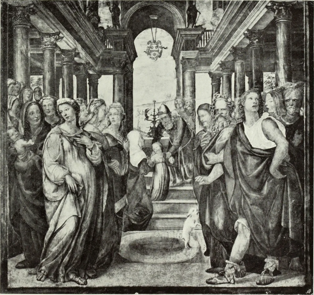 An illustration from The Gospels in art; the life of Christ, by great painters from Fra Angelico to Holman Hunt;, 1904, leaf 74