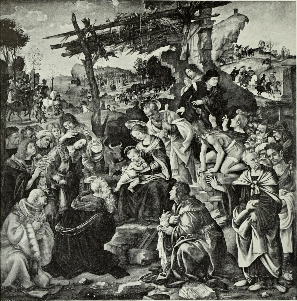 An illustration from The Gospels in art; the life of Christ, by great painters from Fra Angelico to Holman Hunt;, 1904, leaf 79