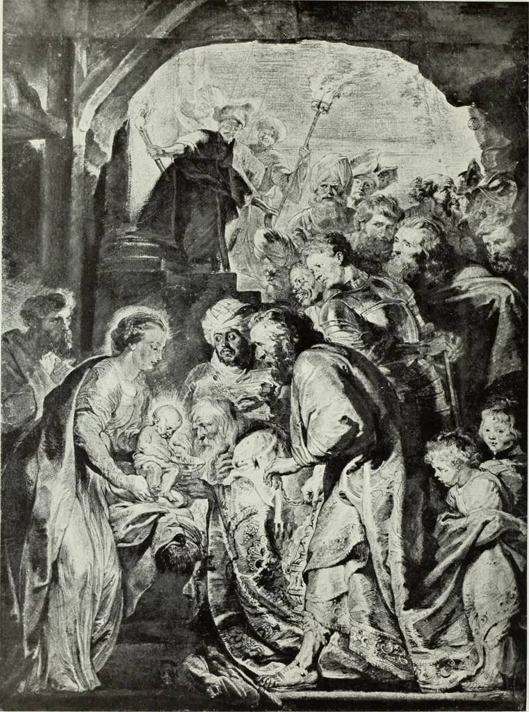 An illustration from The Gospels in art; the life of Christ, by great painters from Fra Angelico to Holman Hunt;, 1904, leaf 81