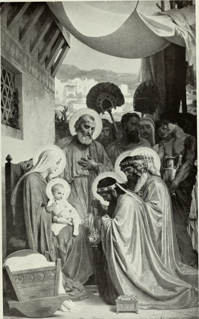 An illustration from The Gospels in art; the life of Christ, by great painters from Fra Angelico to Holman Hunt;, 1904, leaf 84