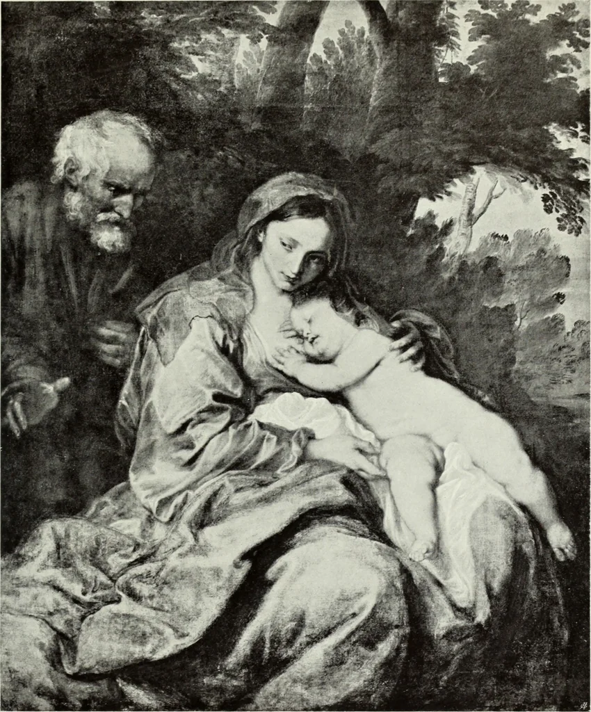An illustration from The Gospels in art; the life of Christ, by great painters from Fra Angelico to Holman Hunt;, 1904, leaf 94