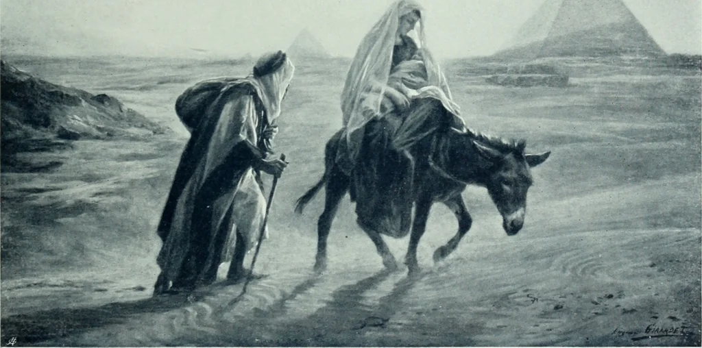 An illustration from The Gospels in art; the life of Christ, by great painters from Fra Angelico to Holman Hunt;, 1904, leaf 96