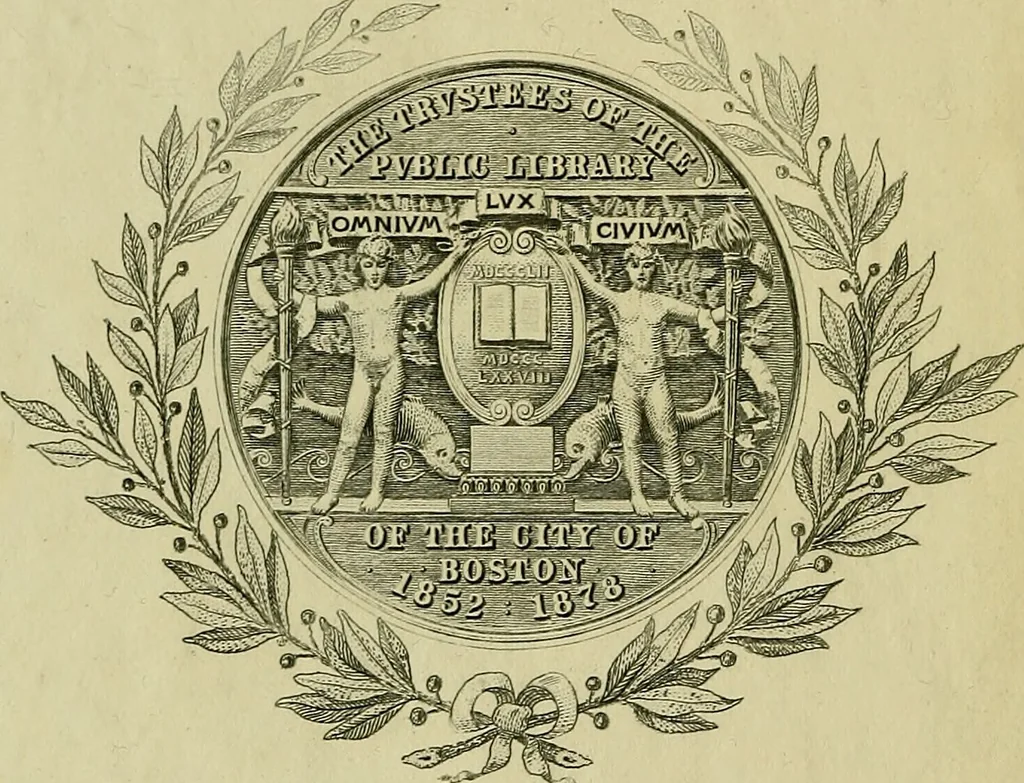 An illustration from The gospels of the fower Euangelistes : translated in the olde Saxons tyme out of Latin in the vulgare toung of the Saxons, newly collected out of auncient monumentes of the sayd Saxons, and now published for testimonie of the same, 1571, leaf 1