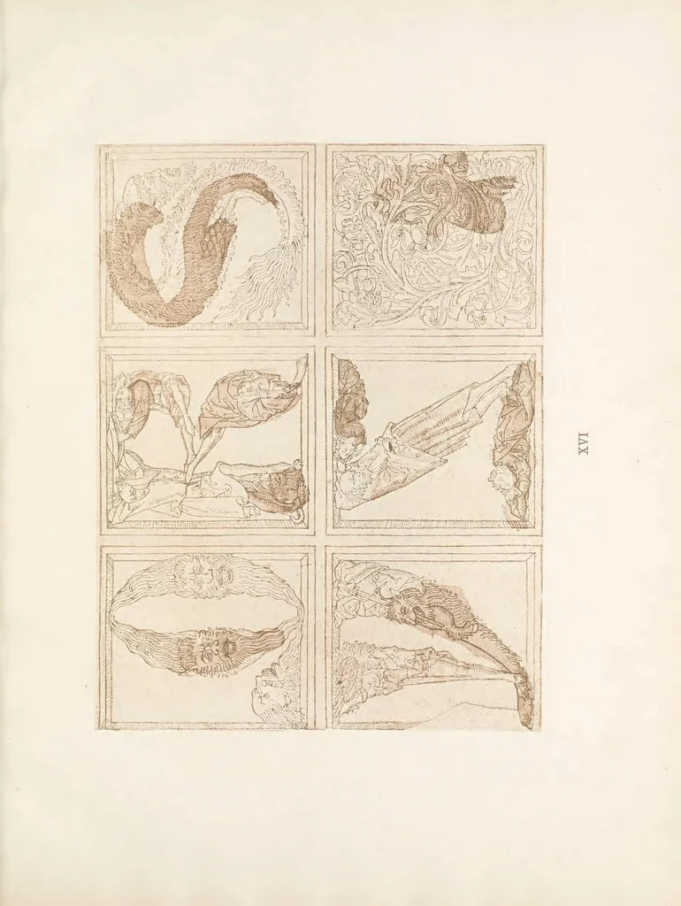 An illustration from Gothic alphabets, 1897, leaf 49