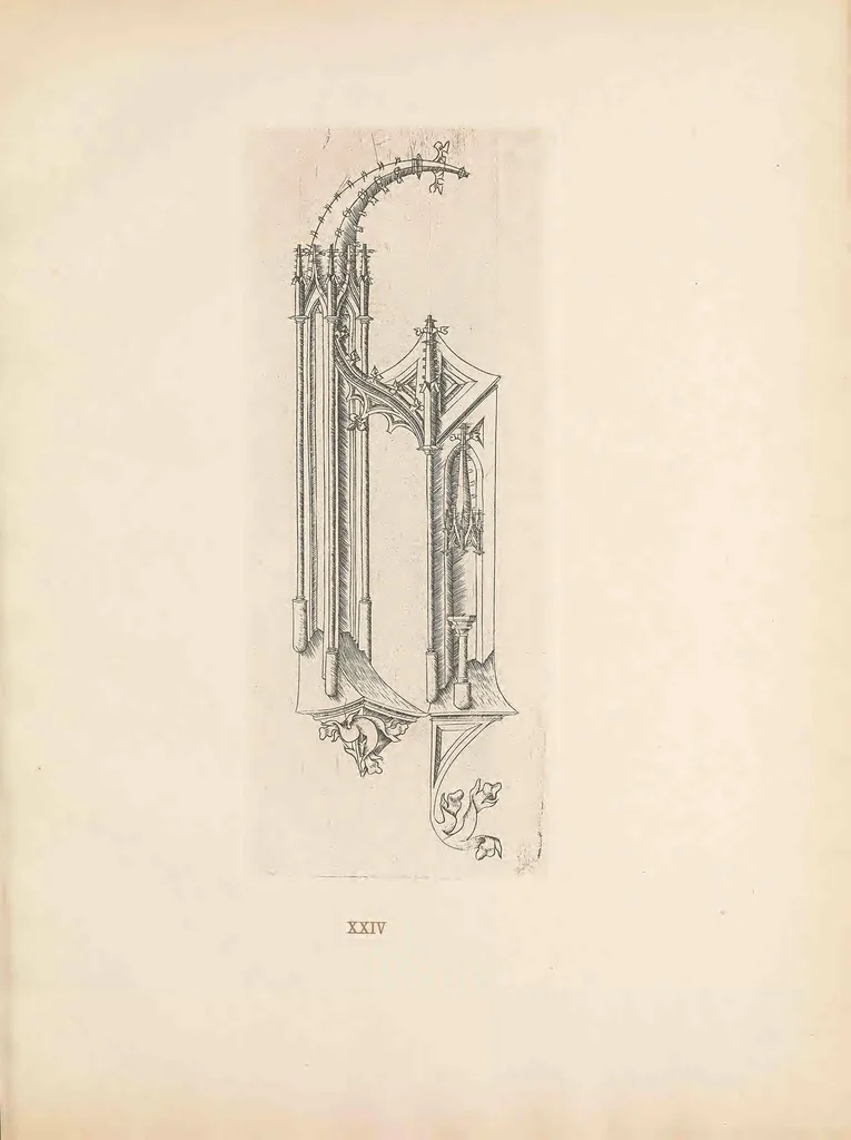 An illustration from Gothic alphabets, 1897, leaf 65