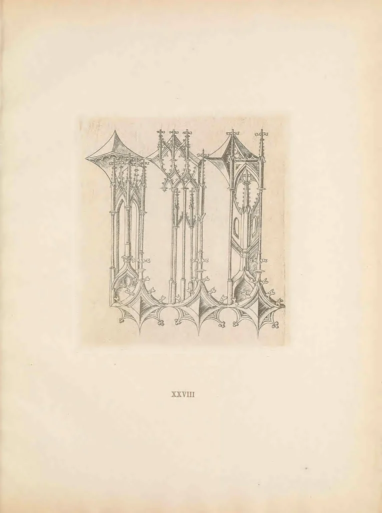 An illustration from Gothic alphabets, 1897, leaf 73