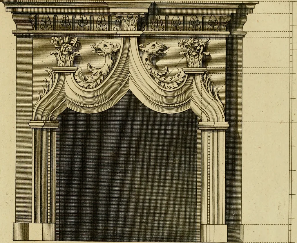 An illustration from Gothic architecture, 1742, leaf 100