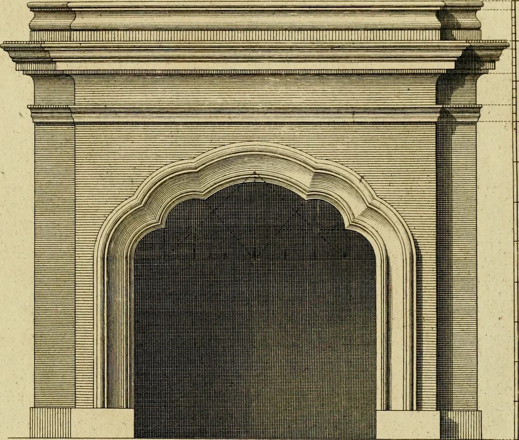 An illustration from Gothic architecture, 1742, leaf 106