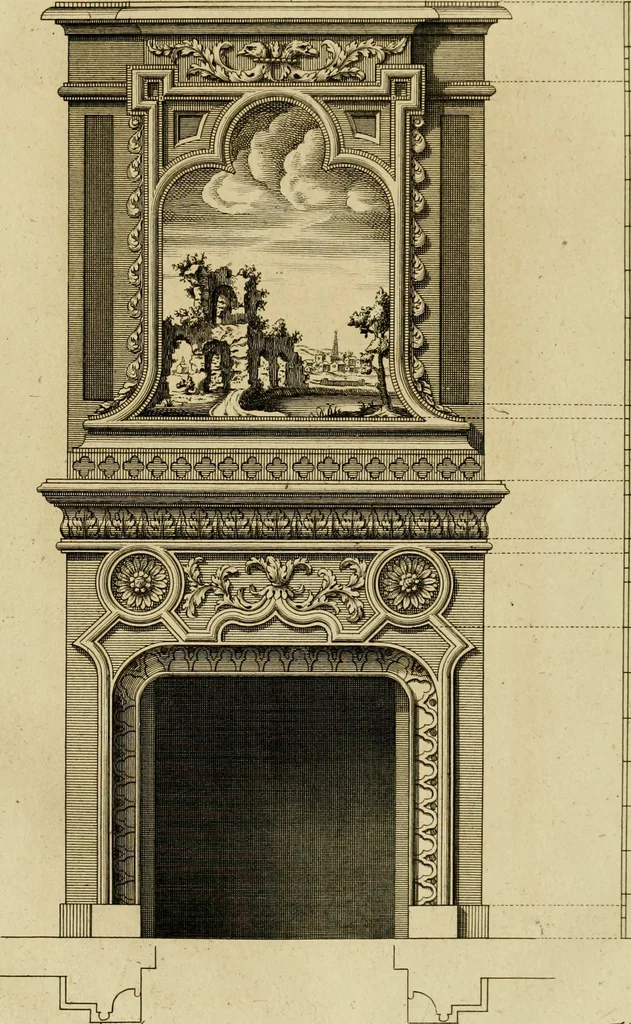 An illustration from Gothic architecture, 1742, leaf 110