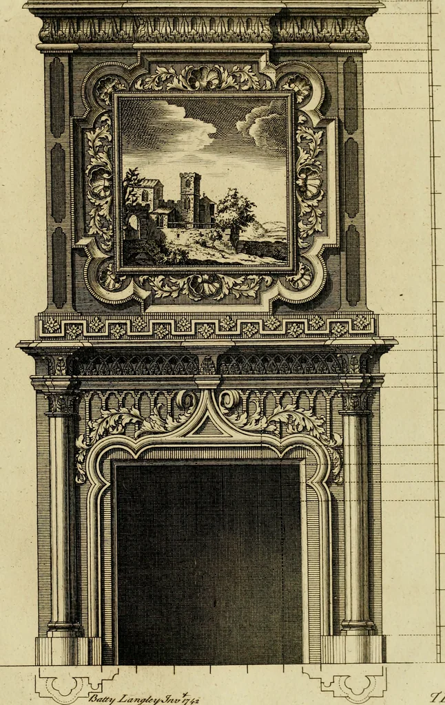 An illustration from Gothic architecture, 1742, leaf 112
