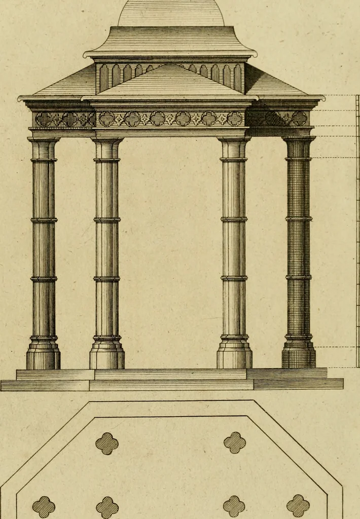 An illustration from Gothic architecture, 1742, leaf 122