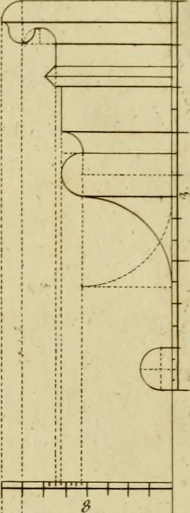 An illustration from Gothic architecture, 1742, leaf 14