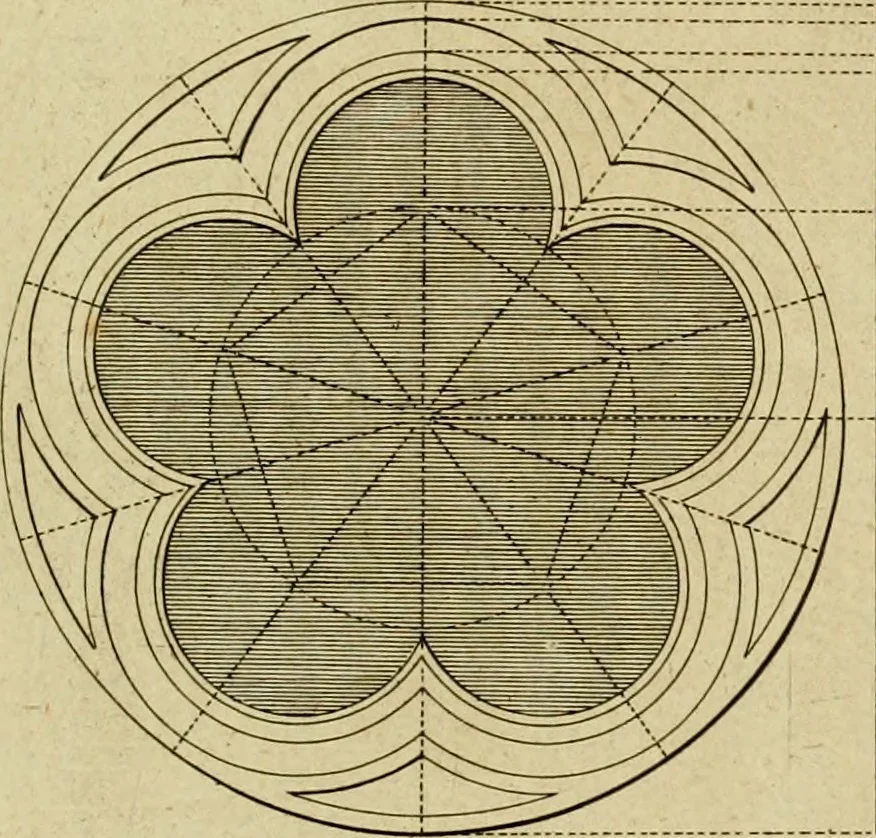 An illustration from Gothic architecture, 1742, leaf 82