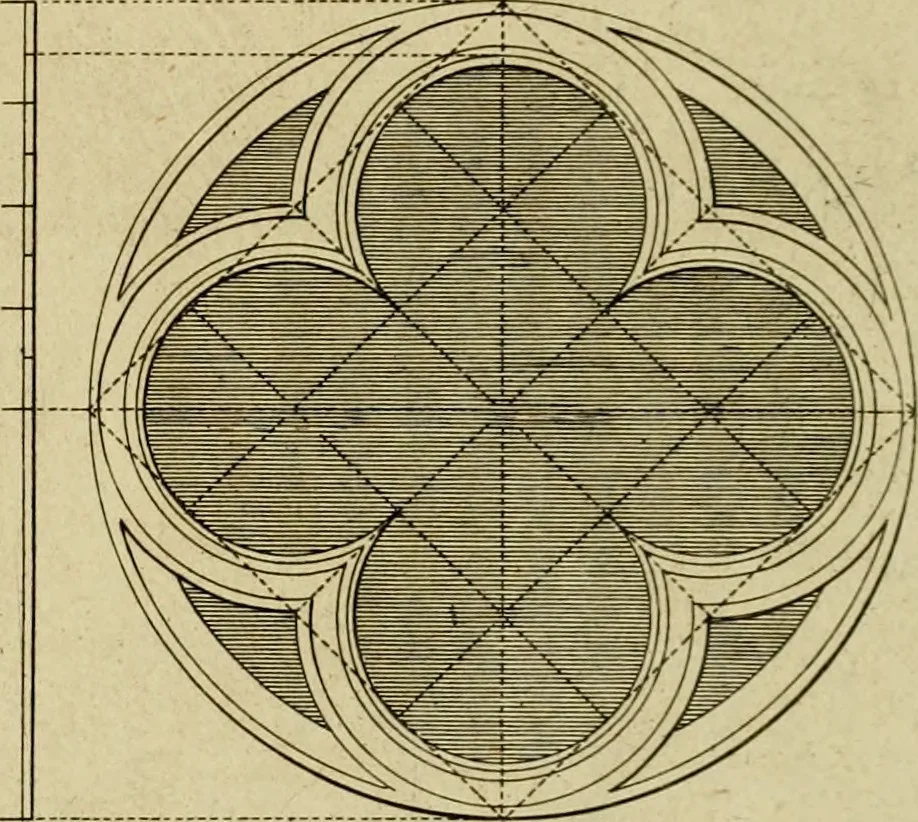 An illustration from Gothic architecture, 1742, leaf 82