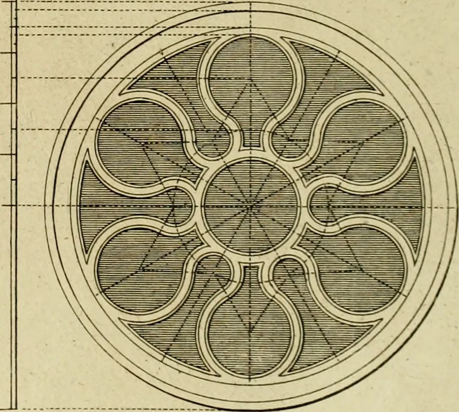 An illustration from Gothic architecture, 1742, leaf 82