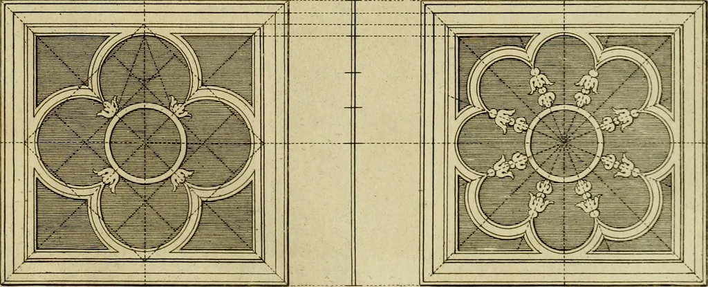 An illustration from Gothic architecture, 1742, leaf 84