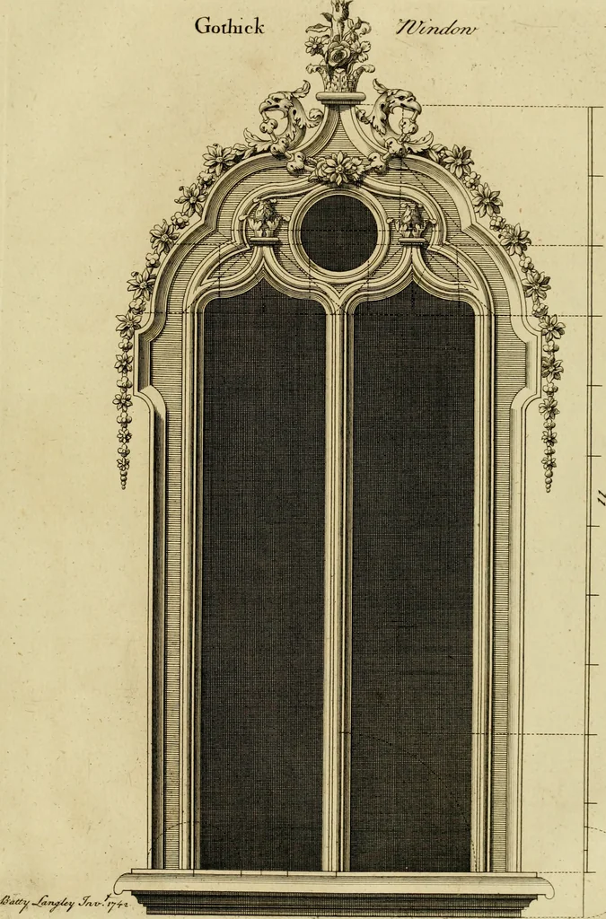 An illustration from Gothic architecture, 1742, leaf 88
