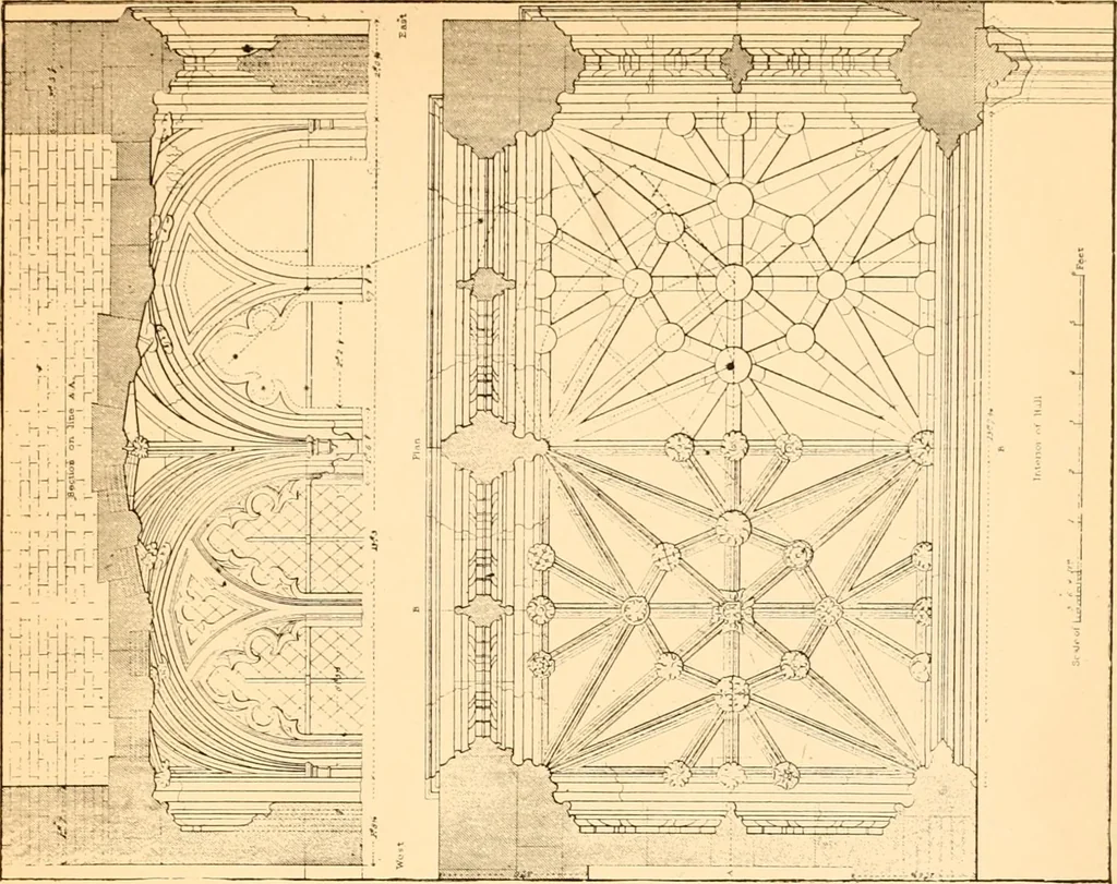 An illustration from Gothic architecture selected from various ancient edifices in England,, 1920, leaf 107