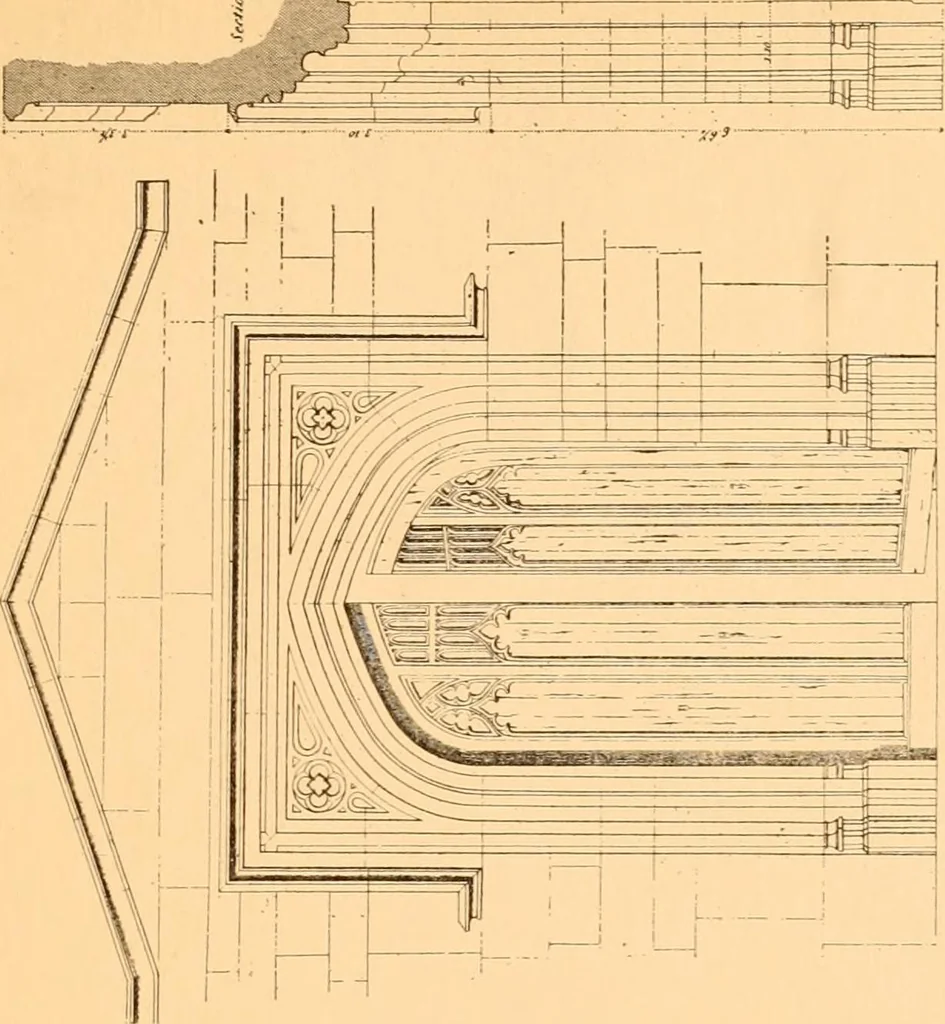 An illustration from Gothic architecture selected from various ancient edifices in England,, 1920, leaf 11