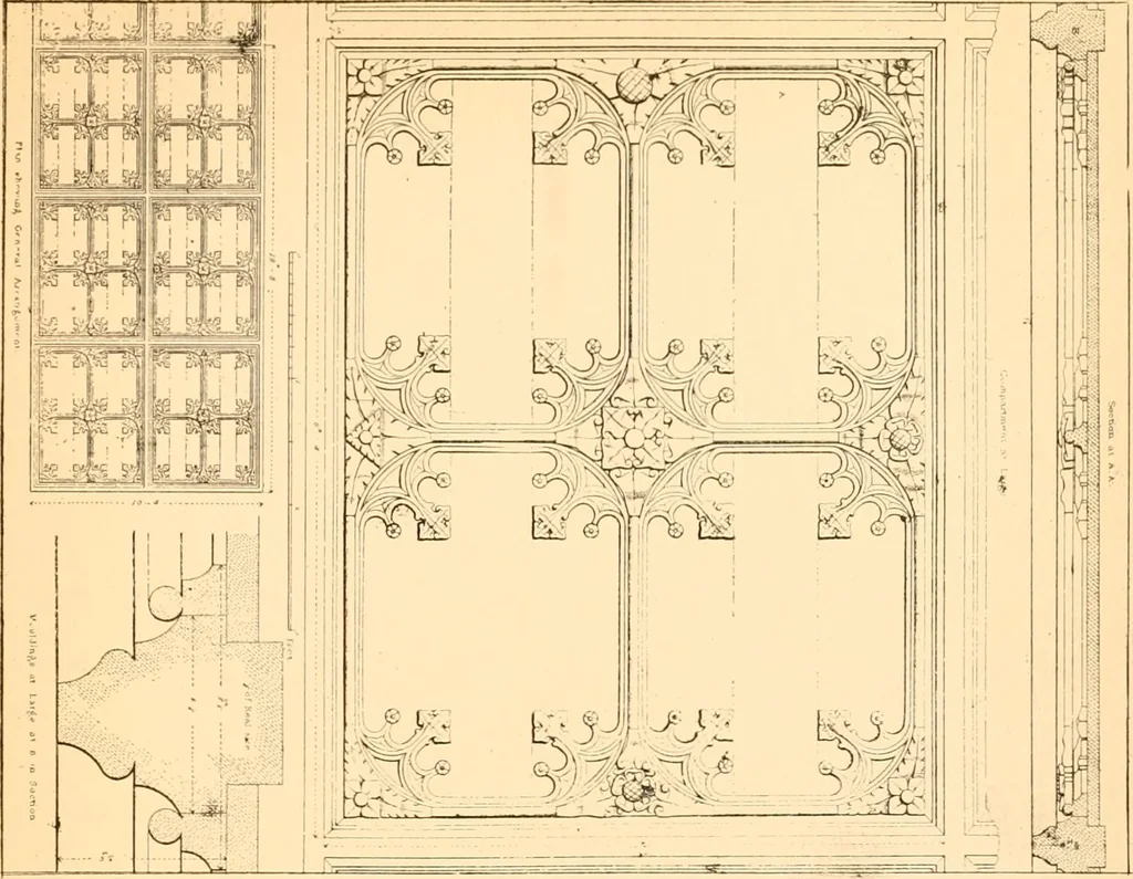 An illustration from Gothic architecture selected from various ancient edifices in England,, 1920, leaf 113
