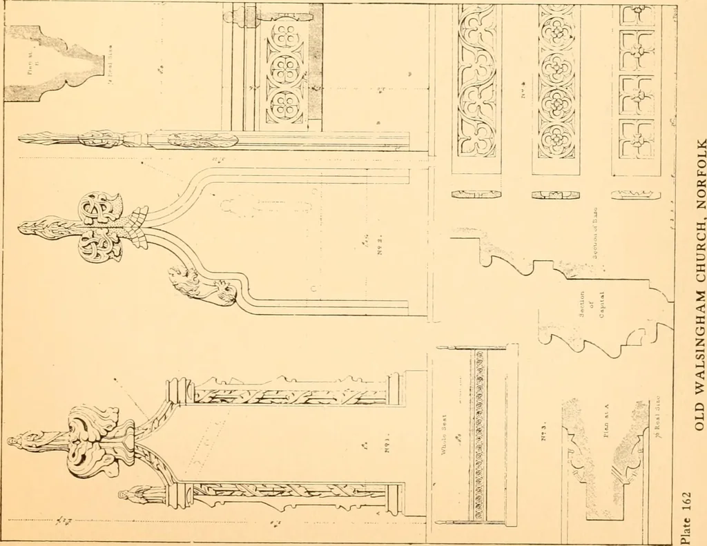 An illustration from Gothic architecture selected from various ancient edifices in England,, 1920, leaf 113
