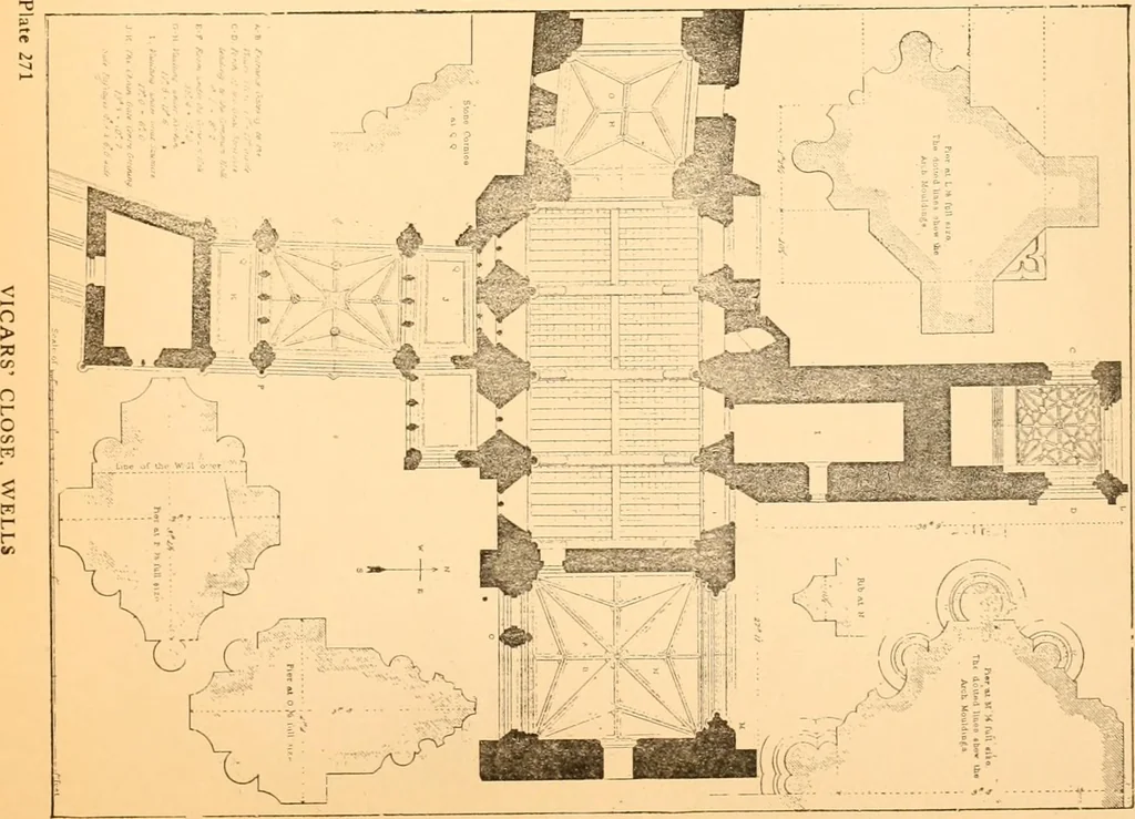 An illustration from Gothic architecture selected from various ancient edifices in England,, 1920, leaf 115