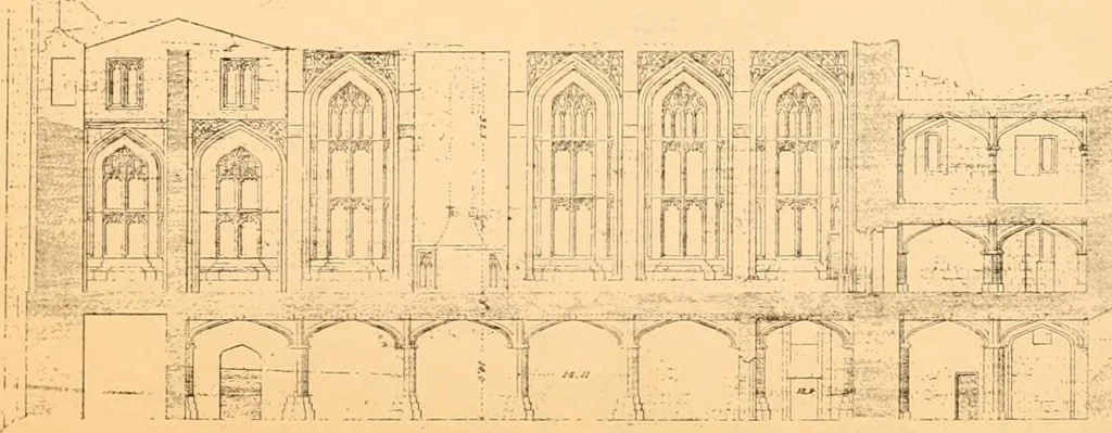 An illustration from Gothic architecture selected from various ancient edifices in England,, 1920, leaf 117