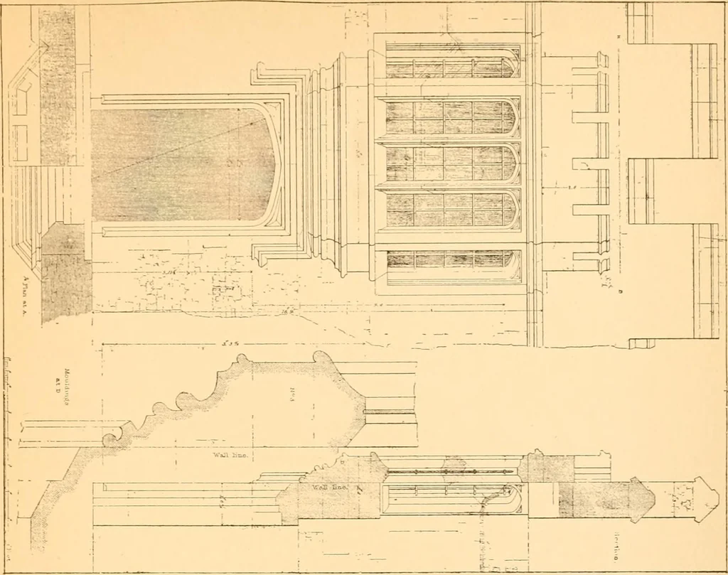 An illustration from Gothic architecture selected from various ancient edifices in England,, 1920, leaf 123