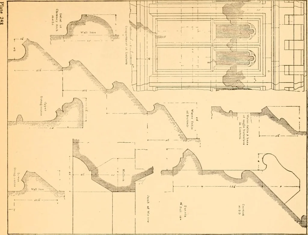 An illustration from Gothic architecture selected from various ancient edifices in England,, 1920, leaf 127