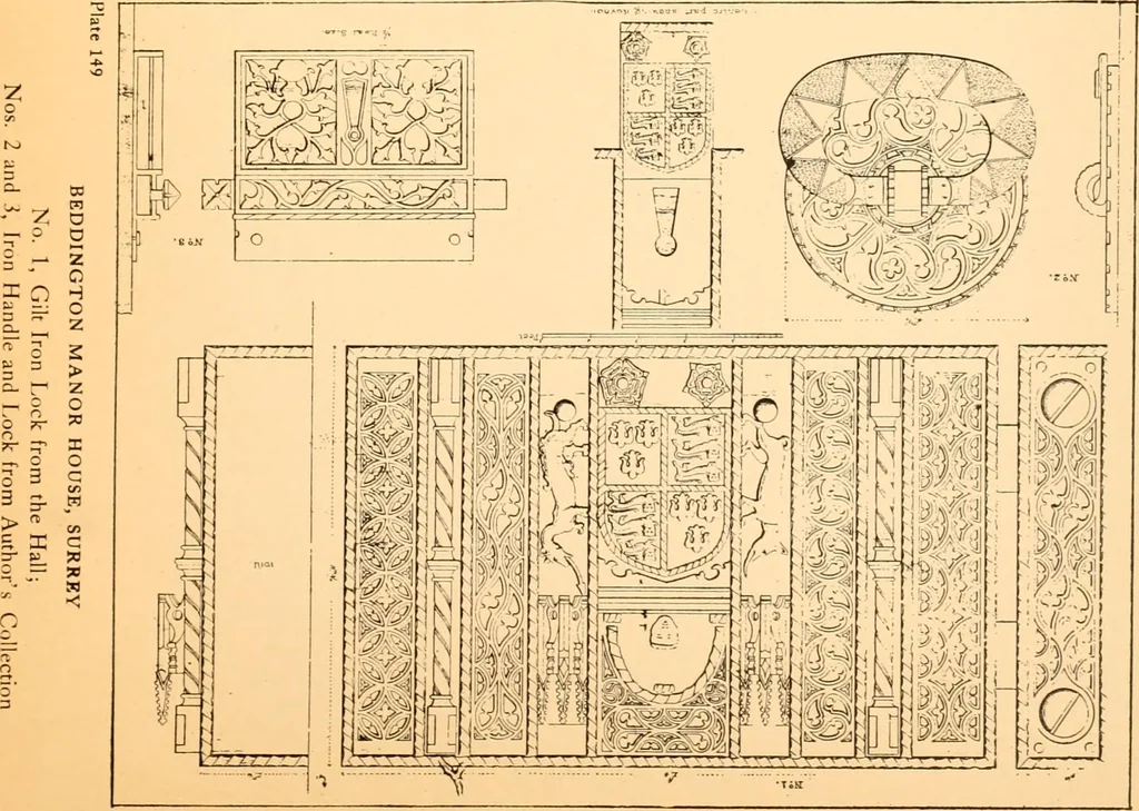 An illustration from Gothic architecture selected from various ancient edifices in England,, 1920, leaf 133